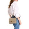 image:imagekate spade new york Womens Deco Leather Flap Chain CrossbodyTimeless Taupe