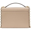 image:imagekate spade new york Womens Deco Leather Flap Chain CrossbodyTimeless Taupe