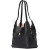 image:imagekate spade new york Womens Deco Pebbled Leather Large Shoulder BagBlack