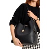 image:imagekate spade new york Womens Deco Pebbled Leather Large Shoulder BagBlack