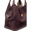 image:imagekate spade new york Womens Deco Pebbled Leather Large Shoulder BagBlackberry Jam