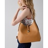 image:imagekate spade new york Womens Deco Pebbled Leather Large Shoulder BagGarden Soil