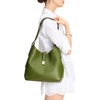 image:imagekate spade new york Womens Deco Pebbled Leather Large Shoulder BagJungle Vine