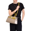 image:imagekate spade new york Womens Deco Pebbled Leather Medium SatchelColorblocked Tigers Eye Multi