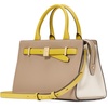 image:imagekate spade new york Womens Deco Pebbled Leather Medium SatchelColorblocked Tigers Eye Multi