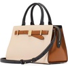 image:imagekate spade new york Womens Deco Pebbled Leather Medium SatchelMilk Glass Multi