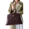 image:imagekate spade new york Womens Deco Pebbled Leather SatchelBlackberry Jam