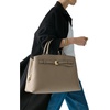 image:imagekate spade new york Womens Deco Pebbled Leather SatchelTimeless Taupe