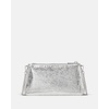 image:imagekate spade new york Womens Grace Fine Grain Leather PochetteCrinkle Metallic Silver