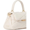 image:imagekate spade new york Womens Grace Fine Leather Small Top Handle BagQuilted Cream
