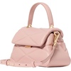 image:imagekate spade new york Womens Grace Fine Leather Small Top Handle BagQuilted Rose Smoke
