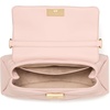 image:imagekate spade new york Womens Grace Fine Leather Small Top Handle BagQuilted Rose Smoke
