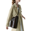 image:imagekate spade new york Womens Halo Fine Grain Leather Large BucketGlazed Hot Fudge
