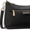 image:imagekate spade new york Womens Hudson Pebbled Leather Convertible CrossbodyBlack