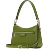 image:imagekate spade new york Womens Hudson Pebbled Leather Convertible CrossbodyJungle Vine