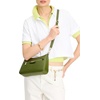 image:imagekate spade new york Womens Hudson Pebbled Leather Convertible CrossbodyJungle Vine