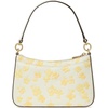 image:imagekate spade new york Womens Hudson Pebbled Leather Convertible CrossbodyYuzu Jam Multi Springtime Pansies