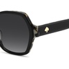 image:imagekate spade new york Womens KS Kaysie 2GS Square SunglassesBlack White Havana