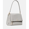 image:imagekate spade new york Womens Leila Pebbled Leather Medium Flap Shoulder BagPlatinum Grey