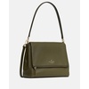 image:imagekate spade new york Womens Leila Pebbled Leather Medium Flap Shoulder BagSeaweed