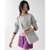 image:imagekate spade new york Womens Lena Pebbled Leather Swingpack CrossbodyPlatinum Grey