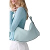 image:imagekate spade new york Womens Loop Pebbled Leather Large Shoulder BagEnglish Sea