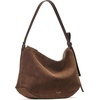image:imagekate spade new york Womens Loop Pebbled Leather Large Shoulder BagHot Fudge Suede