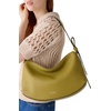 image:imagekate spade new york Womens Loop Pebbled Leather Large Shoulder BagLaurel Leaf
