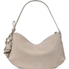 image:imagekate spade new york Womens Loop Pebbled Leather Large Shoulder BagMilk Glass Suede