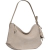 image:imagekate spade new york Womens Loop Pebbled Leather Large Shoulder BagMilk Glass Suede