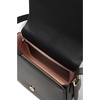 image:imagekate spade new york Womens Nouveau Textured Leather Medium Saddle CrossbodyBlack