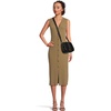 image:imagekate spade new york Womens Nouveau Textured Leather Medium Saddle CrossbodyBlack