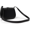 image:imagekate spade new york Womens Nouveau Textured Leather Medium Saddle CrossbodyBlack