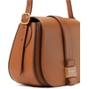image:imagekate spade new york Womens Nouveau Textured Leather Medium Saddle CrossbodyCavern Clay