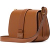 image:imagekate spade new york Womens Nouveau Textured Leather Medium Saddle CrossbodyCavern Clay