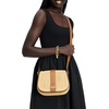 image:imagekate spade new york Womens Nouveau Textured Leather Medium Saddle CrossbodyCavern Clay Straw