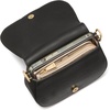 image:imagekate spade new york Womens Nouveau Textured Leather Mini Saddle CrossbodyBlack