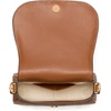image:imagekate spade new york Womens Nouveau Textured Leather Mini Saddle CrossbodyCavern Clay Straw