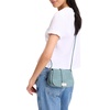 image:imagekate spade new york Womens Nouveau Textured Leather Mini Saddle CrossbodyDenim Blue Multi