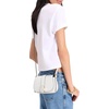 image:imagekate spade new york Womens Nouveau Textured Leather Mini Saddle CrossbodyTrue White