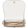image:imagekate spade new york Womens Nouveau Textured Leather Mini Saddle CrossbodyTrue White