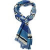 image:imagekate spade new york Womens Ocean Stripe Viscose Oblong Scarf Stylish amp Lightweight Fashion AccessoryBlue Multi