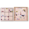 image:imagekate spade new york Wooden Sudoku Board Game with 120 Puzzles for Adults 9 x 9 Coffee Table Game with Wooden Tiles Number Puzzles Easy Moderate and Hard Sip amp Solve