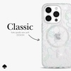 image:imagekate spade new york iPhone 15 Pro Case  Wavy Iridescent  Compatible with MagSafe  Lightweight Designer Case for iPhone 15 Pro with AntiScratch Coating and Wavy Iridescent DesignModern Floral Silver