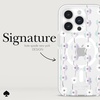 image:imagekate spade new york iPhone 15 Pro Case  Wavy Iridescent  Compatible with MagSafe  Lightweight Designer Case for iPhone 15 Pro with AntiScratch Coating and Wavy Iridescent DesignDaisy Chain Iridescent