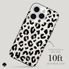 image:imagekate spade new york iPhone 15 Pro Case  Wavy Iridescent  Compatible with MagSafe  Lightweight Designer Case for iPhone 15 Pro with AntiScratch Coating and Wavy Iridescent DesignCity Leopard Black