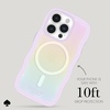 image:imagekate spade new york iPhone 15 Pro Case  Wavy Iridescent  Compatible with MagSafe  Lightweight Designer Case for iPhone 15 Pro with AntiScratch Coating and Wavy Iridescent DesignWavy Iridescent