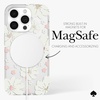image:imagekate spade new york iPhone 15 Pro Case  Wavy Iridescent  Compatible with MagSafe  Lightweight Designer Case for iPhone 15 Pro with AntiScratch Coating and Wavy Iridescent DesignClassic Peony