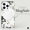 image:imagekate spade new york iPhone 15 Pro Case  Wavy Iridescent  Compatible with MagSafe  Lightweight Designer Case for iPhone 15 Pro with AntiScratch Coating and Wavy Iridescent DesignMulti Floral Black and White
