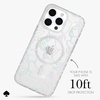 image:imagekate spade new york iPhone 15 Pro Max Case  Multi Floral Black and White  Compatible with MagSafe  Lightweight Designer Case for iPhone 15 Pro Max wAntiScratch Coating amp Multi Floral Black DesignModern Floral Silver